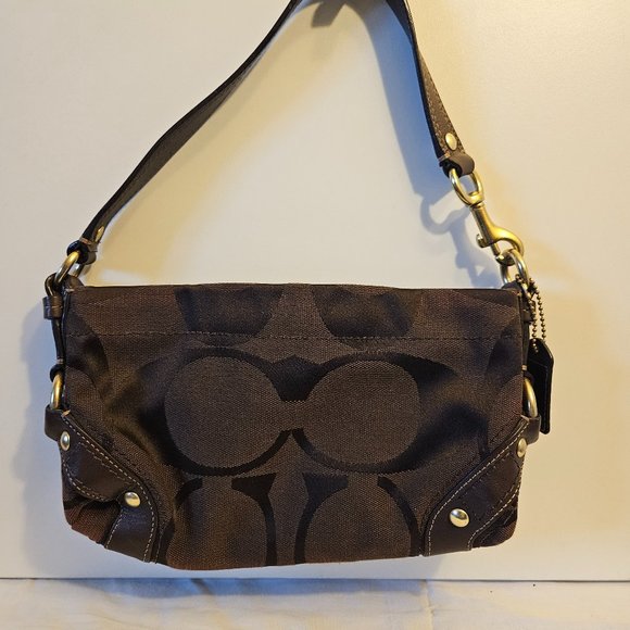 Coach Handbags - Coach Small Handbag, dark brown